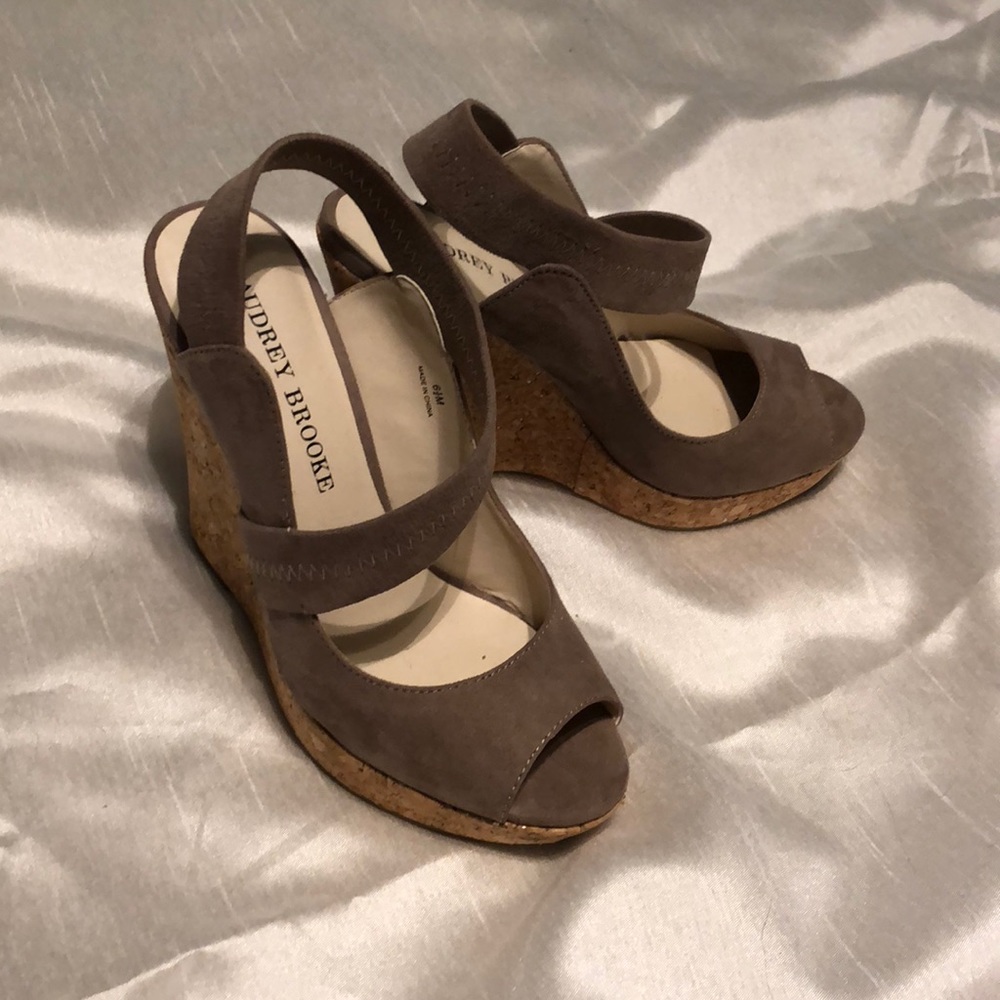 Audrey Brooke platform sandals